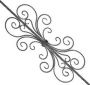 Balustre martel� hauteur 950mm largeur 275mm moyen motif frapp� 12x6 : fer forg&eacute; avec La Forge Bertrand