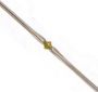 Balustre inox diam 14  H950  1 garniture laiton : fer forg&eacute; avec La Forge Bertrand