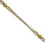 Balustre inox 2 garnitures laiton : fer forg&eacute; avec La Forge Bertrand