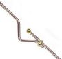 Balustre inox decor boule laiton : fer forg&eacute; avec La Forge Bertrand