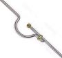 Balustre inox decor boule inox : fer forg&eacute; avec La Forge Bertrand