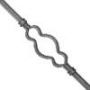 Balustre torsad� en fer forg� mod�le Lila : fer forg&eacute; avec La Forge Bertrand