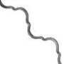 Balustre forg� 2500mm : fer forg&eacute; avec La Forge Bertrand