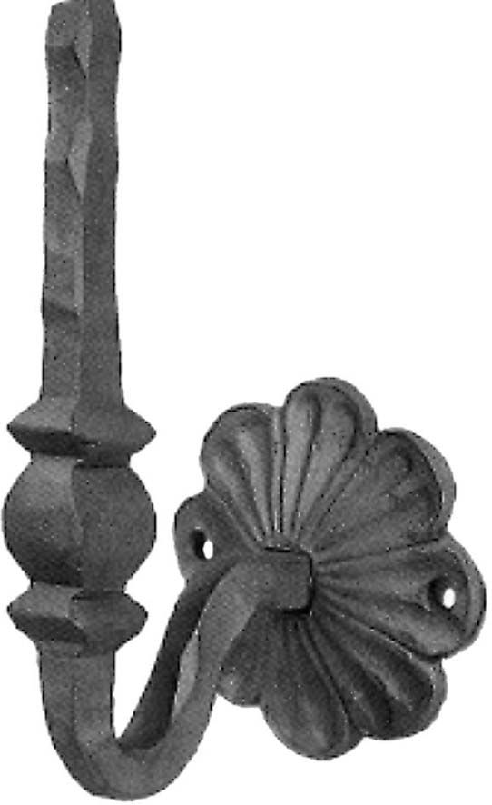 �querre avec platine en acier forg� Largeur 102mm Hauteur 130mm pour escalier en fer forg�