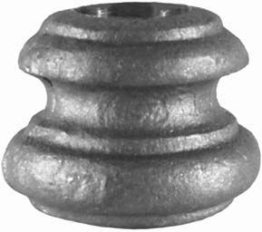 Garniture Hauteur 52mm Largeur 69mm pour portail en fer forg�