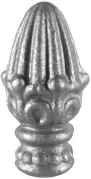 T�te de d�part Hauteur 82mm Diam�tre 28mm pour montage en fer forg�