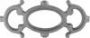 Balustre fonte en fer forg� Longueur 275mm, Hauteur 125mm : fer forg&eacute; avec La Forge Bertrand