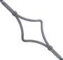 Balustre en fer forg� mod�le Ella : fer forg&eacute; avec La Forge Bertrand