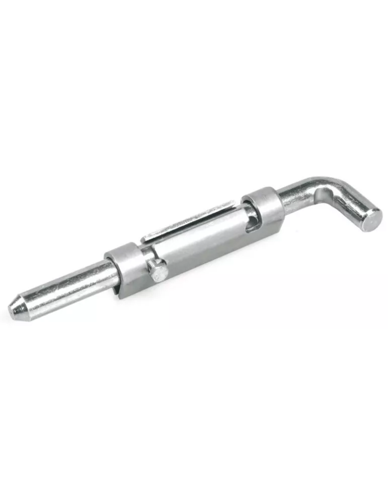 pièce élément ferronnier serrurier Verrou de portail à souder pour portail Longueur 200 Diamètre 16 ACIER Ref: BB101557