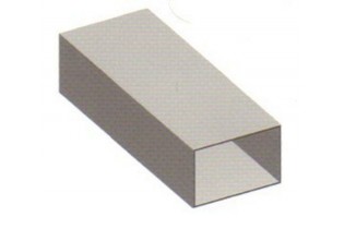 pièce élément ferronnier serrurier Barre LISSE PLAT Longueur 1000 Section 40x20 ACIER Ref: F59.470