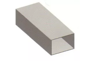 pièce élément ferronnier serrurier Barre LISSE PLAT Longueur 3000 Section 40x20 ACIER Ref: F59.472