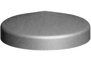 pièce élément ferronnier serrurier Couvre pilastres Diamètre 60 ACIER Ref: CR60L