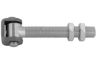 pièce élément ferronnier serrurier Gond réglable 178 x 40 Diamètre 20 ACIER Ref: F66.213