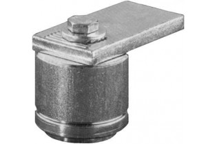 pièce élément ferronnier serrurier Pivot inférieur avec roulement 70 x 60 Hauteur 48 Diamètre 44 ACIER Ref: F66.246