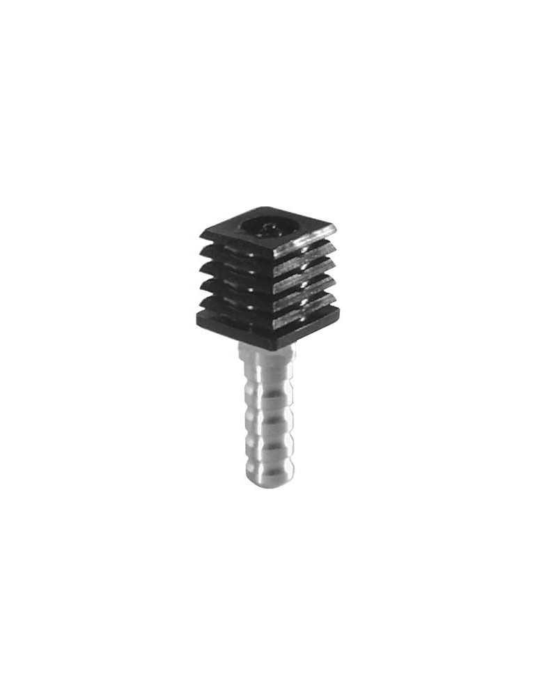 pièce élément ferronnier serrurier Axe pivot acier à sceller 30 x 30 Hauteur 60 Diamètre 17 ACIER Ref: F66.273