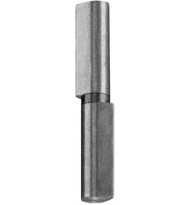 pièce élément ferronnier serrurier Paumelle pour portail 149 x 25 Diamètre 20 ACIER Ref: F66.285
