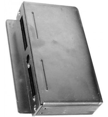 pièce élément ferronnier serrurier Contre boîte avec butée 98 x 170 Hauteur ACIER Ref: F66.328
