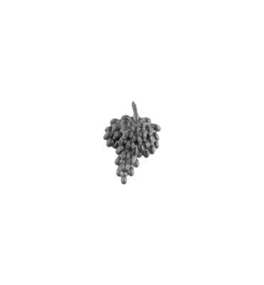 pièce élément ferronnier serrurier Grappe de raisin 50 x 33 ACIER Ref: GGR050F2