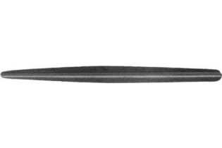 pièce élément ferronnier serrurier Feuille de roseau 122 x 10 LAITON Ref: GRX122F1