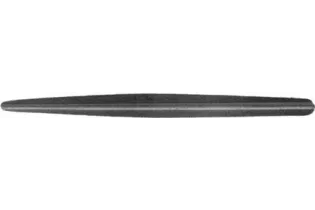 pièce élément ferronnier serrurier Feuille de roseau 139 x 10 LAITON Ref: GRX139F1