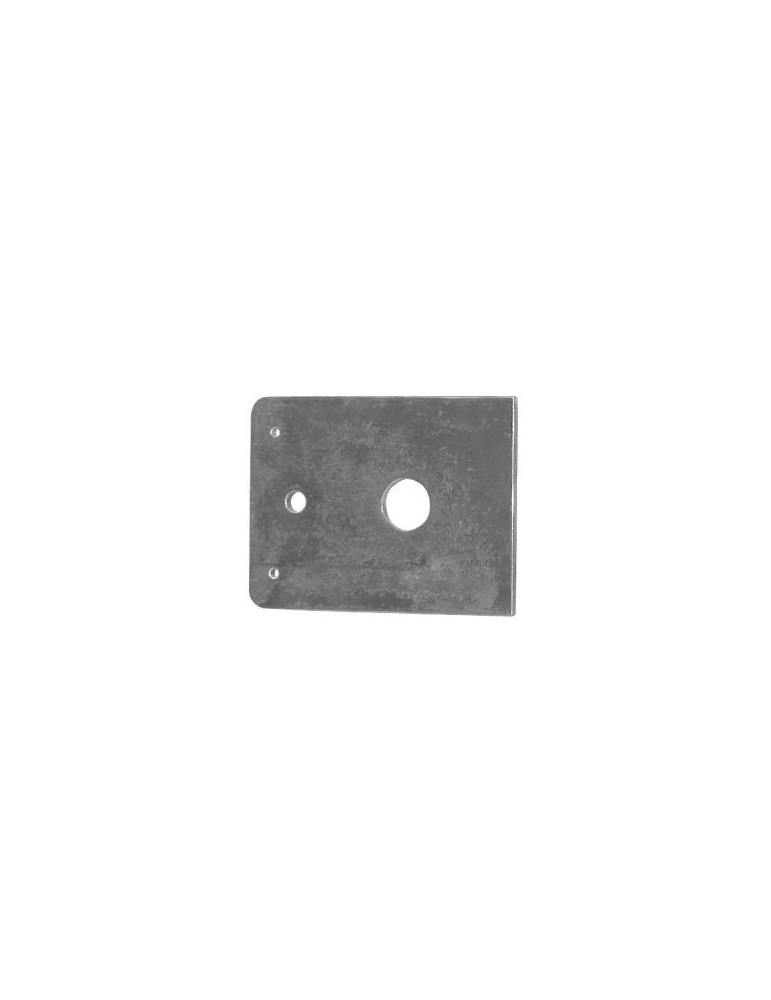 pièce élément ferronnier serrurier Plaque pour serrure horizontale CISA à fouillot réversible 145 x 110 ACIER Ref: PLAQUEHS