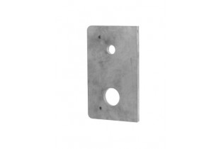 pièce élément ferronnier serrurier Plaque pour serrure verticale CISA à fouillot réversible 140 x 85 ACIER Ref: PLAQUES