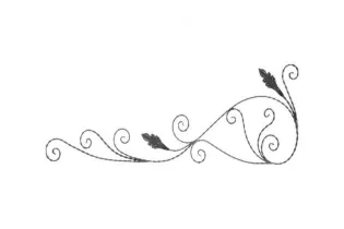 pièce élément ferronnier serrurier VOLUTE COURONNEMENT MARTELE 1630x530 Section 25x6 ACIER FER FORGE Ref: F68.107