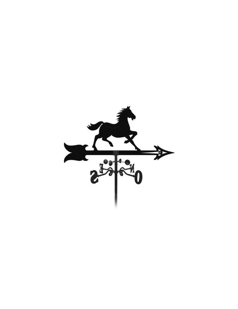 Girouette Cheval 1000x900 fer forgé Ref: BE16205 BE16205