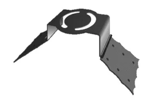 élément prêt à poser Support Girouette acier Ref: BE16280