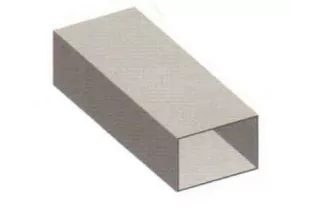 Serrurerie Ferronnerie Tube Acier Galvanisé Carré Longueur 6000 Section 40x40x2 Ref: BB0801138-6