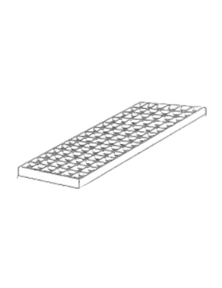 Caillebotis pressé galvanisé 300 x 1000 mm maille 30 x 30 Ref: BBCAILLEGALV300