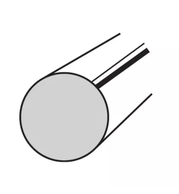 Fer rond lisse HAUTEUR 2000 mm Rond 18 - Ref RL18-2000