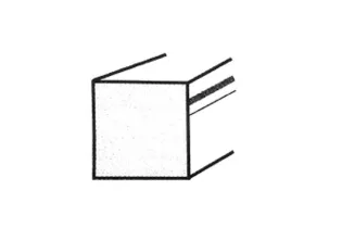 Fer carré lisse HAUTEUR 2500 mm Carré 30x30 - Ref CL30T