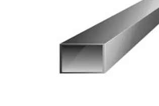 Tube lisse HAUTEUR 6000 mm 100x50x2.5 - Ref TL100X50