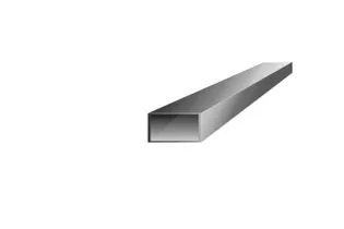 Tube lisse HAUTEUR 6000 mm 30x20x2 - Ref TL30X20-6