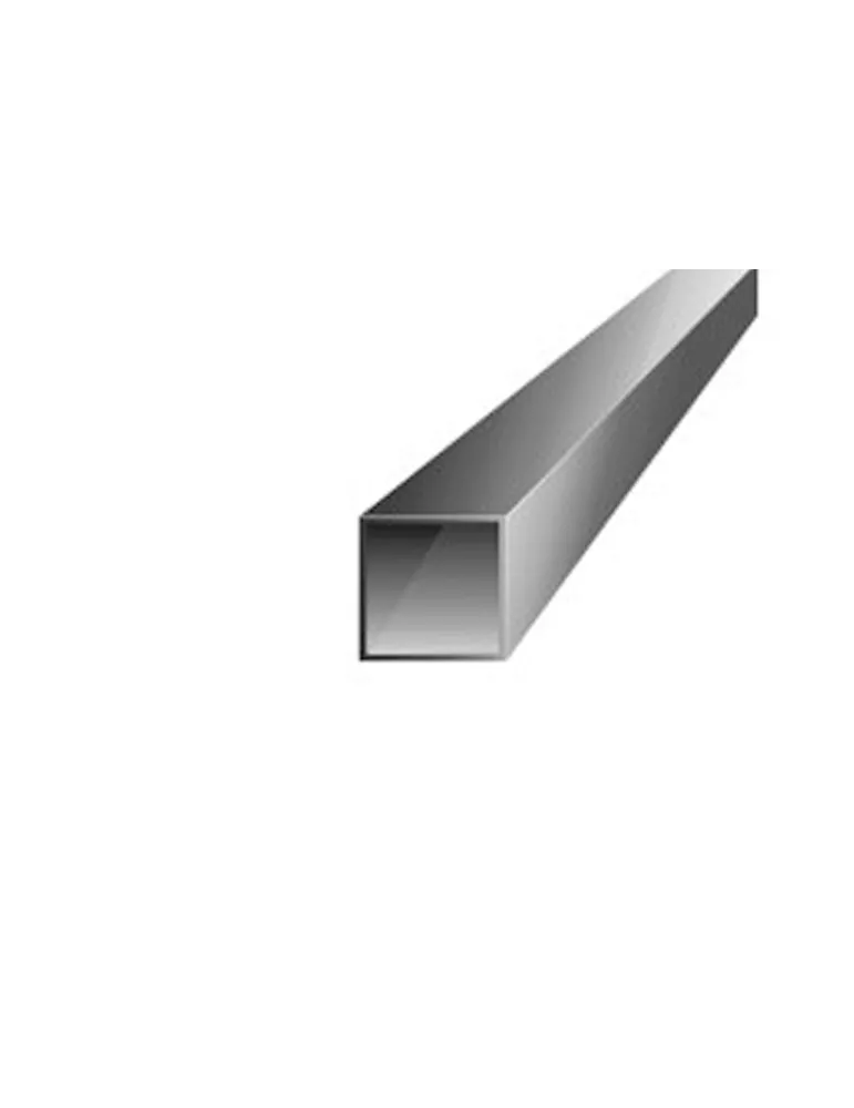 Tube lisse HAUTEUR 6000 mm 40x40x2 - Ref TL40X40-6