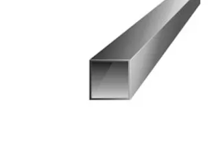 Tube lisse HAUTEUR 6000 mm 50x50x2.5 - Ref TL50X50