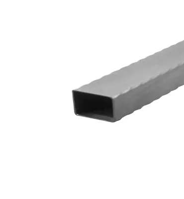 Tube martelé HAUTEUR 6000 mm 100x40x2.5 - Ref TM100X40