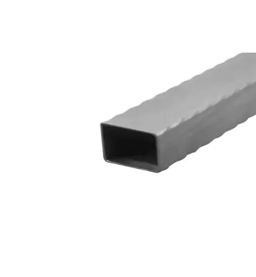 Tube martelé HAUTEUR 6000 mm 100x50x3 - Ref TM100X50