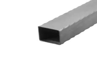 Tube martelé HAUTEUR 6000 mm 100x50x3 - Ref TM100X50