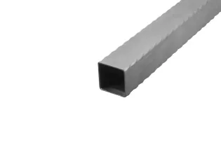 Tube martelé HAUTEUR 3000 mm 30x30x2.5 - Ref TM30X30-3