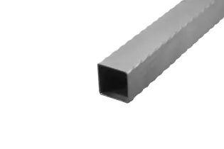 Tube martelé HAUTEUR 6000 mm 40x40x2.5 - Ref TM40X40-6