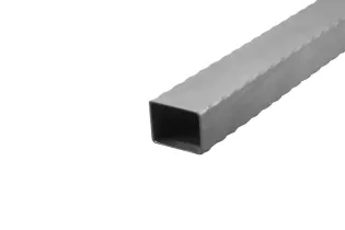 Tube martelé HAUTEUR 6000 mm 50x30x2.5 - Ref TM50X30