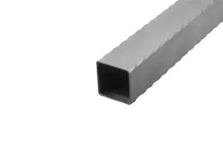 Tube martelé HAUTEUR 6000 mm 50x50x2.5 - Ref TM50X50