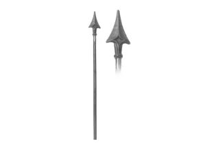 Barreau à flèche estampée soudée L 1000 mm Rond 16 - Ref: BP31-1000