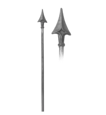 Barreau à flèche estampée soudée L 1500 mm Rond 16 - Ref: BP31-1500