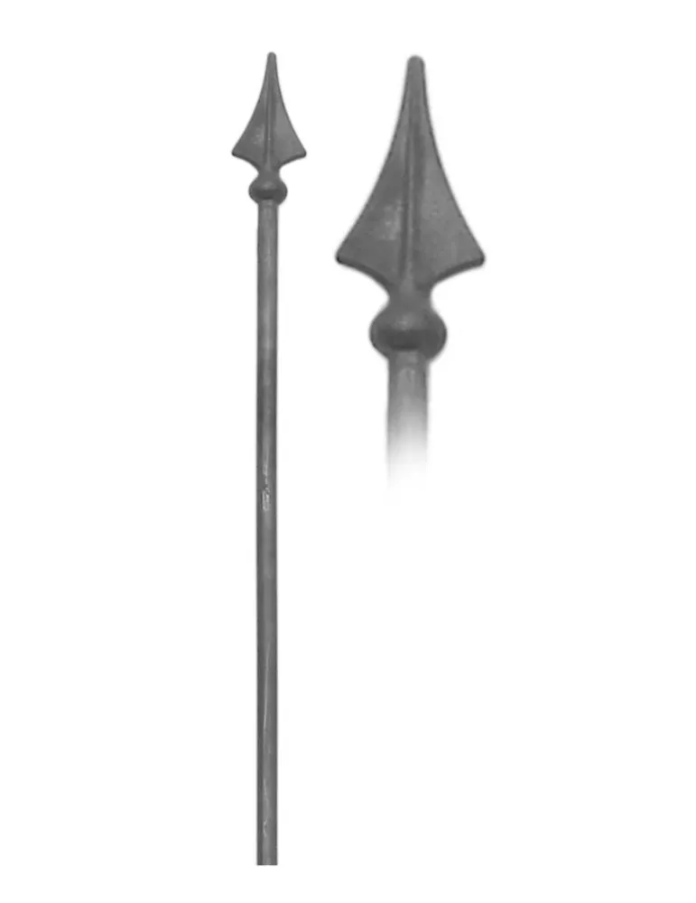 Barreau à flèche estampée soudée L 1000 mm Rond 16 - Ref: BP32-1000