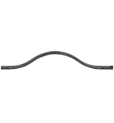 Traverse cintrée Hauteur 1000 mm Plat 40x20 - Ref TCLC40X20