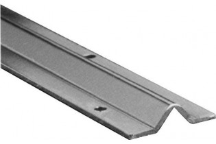 pièce élément ferronnier serrurier Rail ACIER en V pour portail Largeur 55 Ref: F66.162
