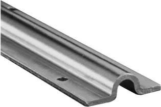 pièce élément ferronnier serrurier Rail ACIER en U pour portail Diamètre 19 Largeur 55 Ref: F66.166